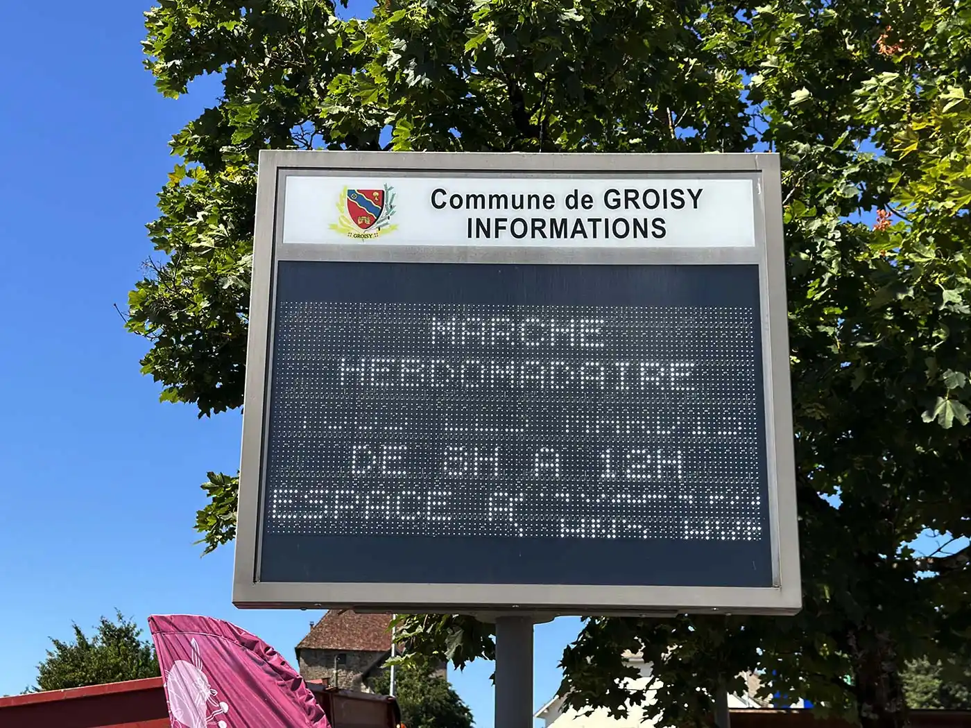marché groisy